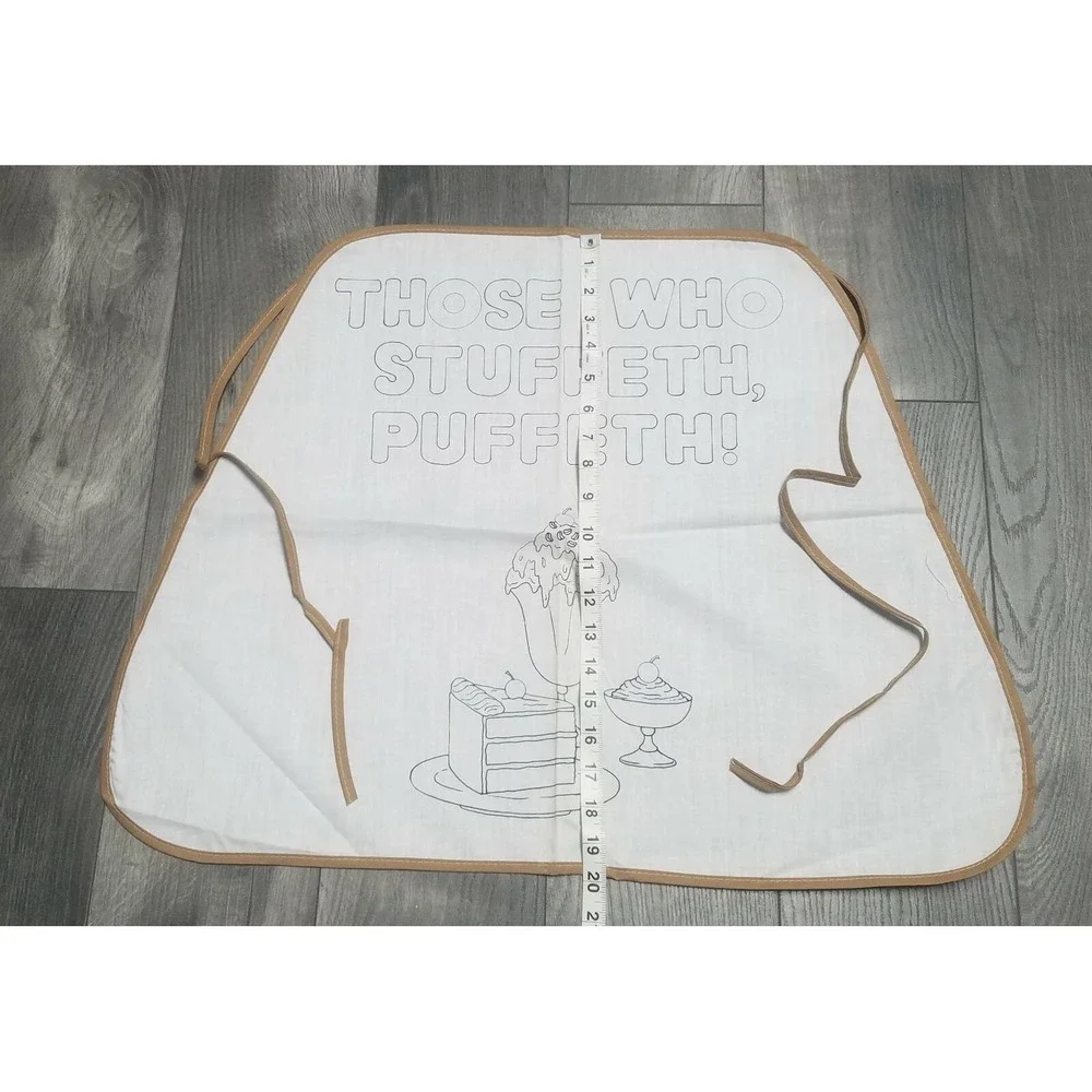 #7280 Stuffeth Apron (Paint 'N Puff) - Tri-Chem Picture to Paint